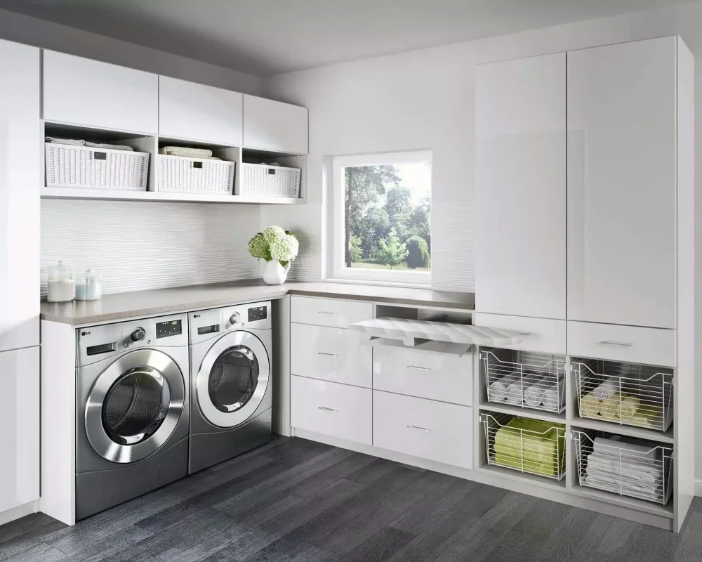 custom laundryroom cabinets